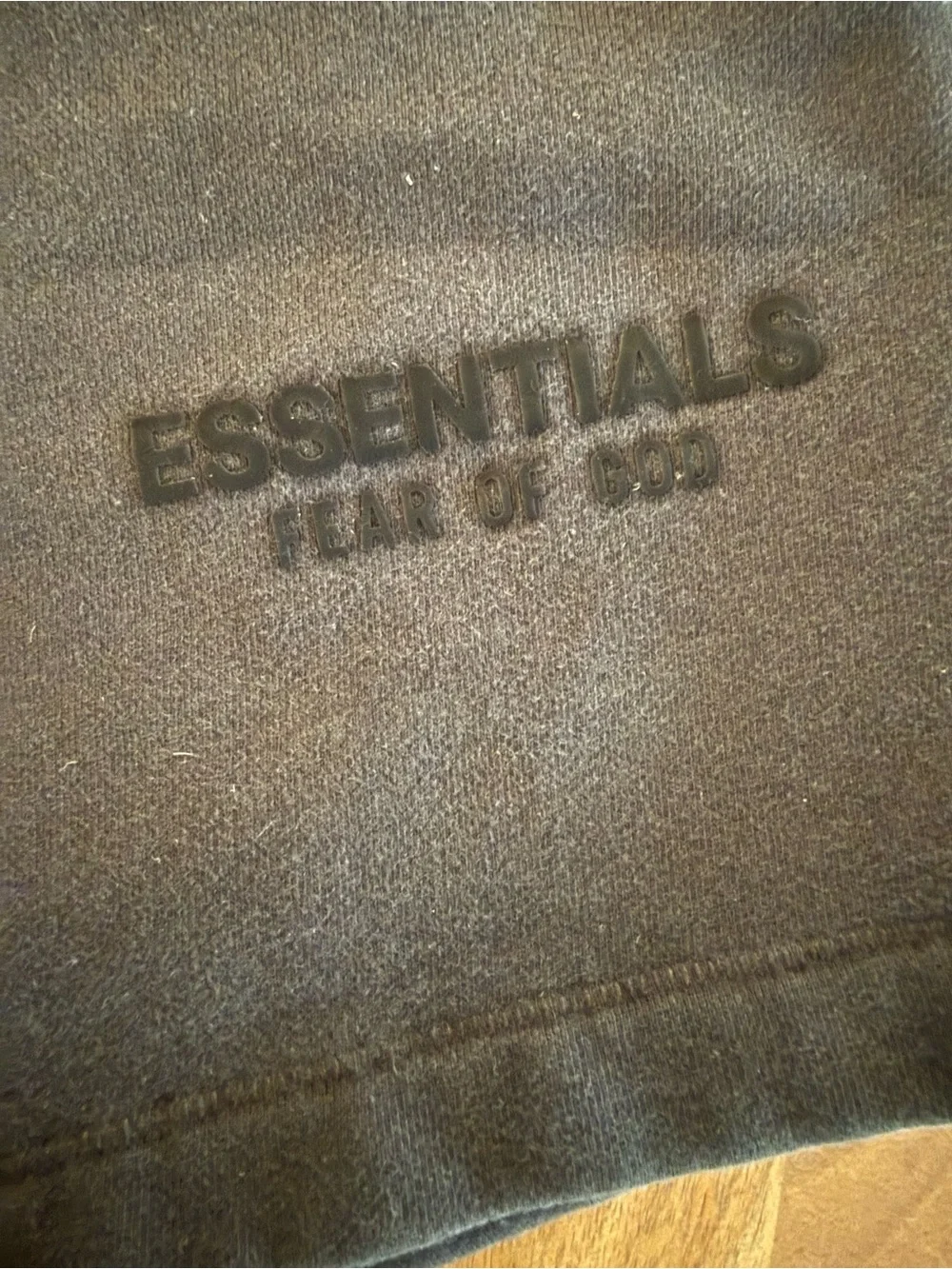 Fear Of God Essentials Shorts Mens Small Black Fleece Sweat Drawstring